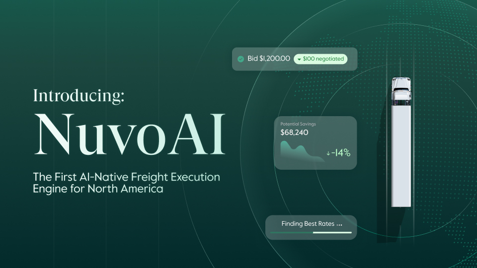 Introducing Nuvo AI: The First. AI-Native Freight Execution Engine for North America
