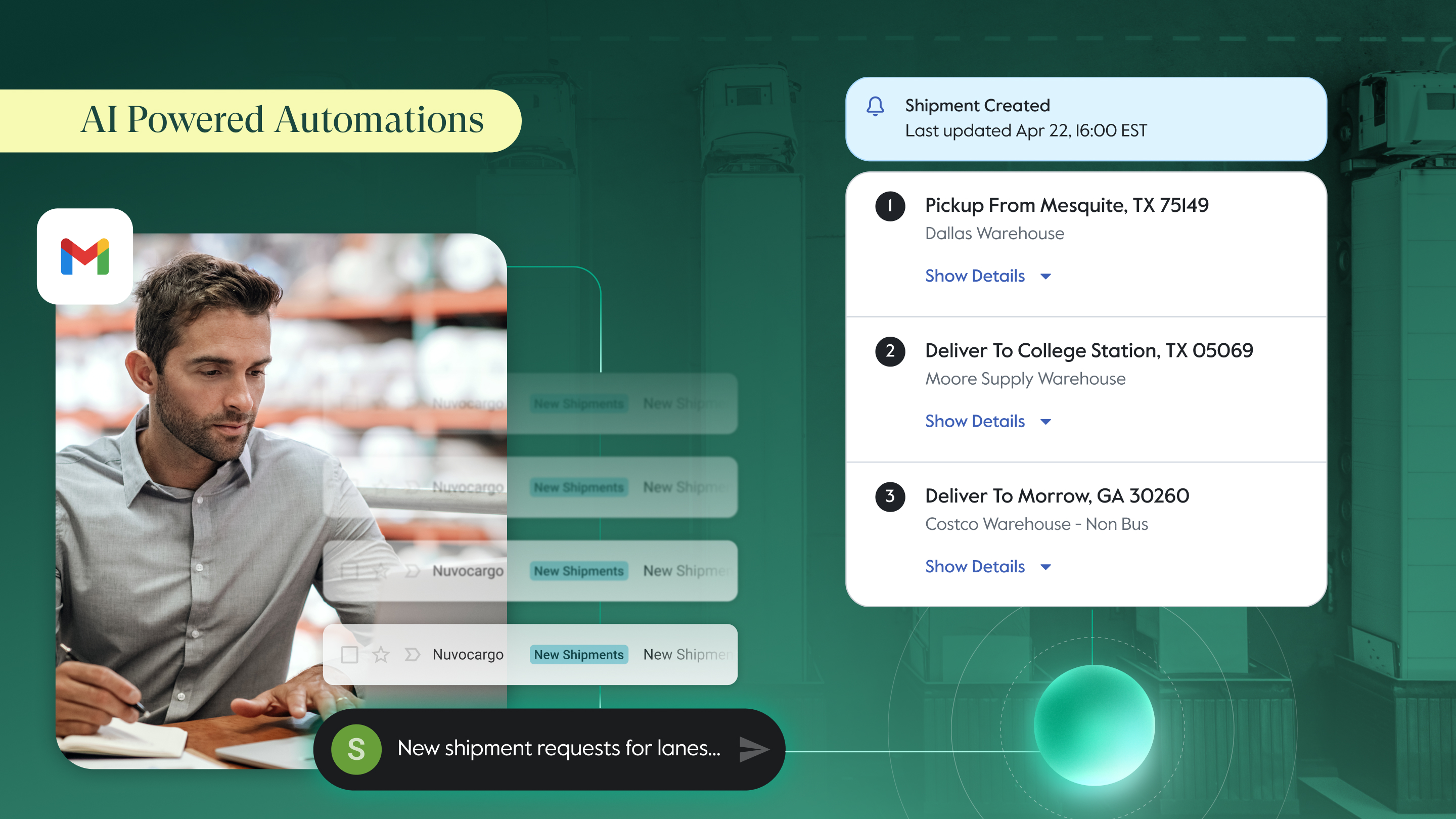 How AI-Powered Shipment Creation Automates 75% of Manual Work for Faster, More Reliable Freight Exec